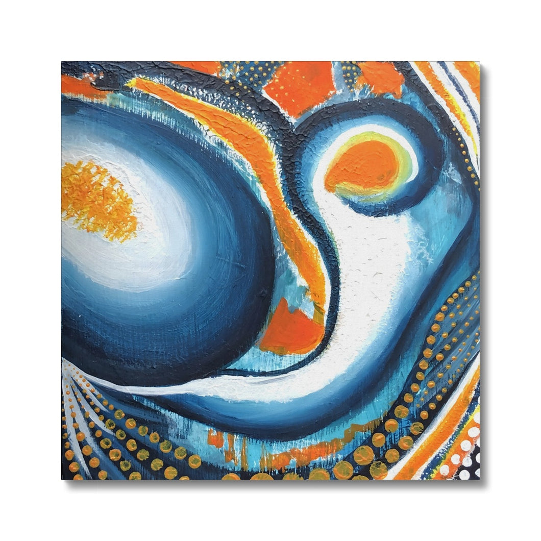 Enigma - Fine Art Stretched Canvas Print - ArtnSoul